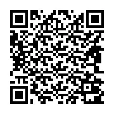 Código QR para número de telefone +14842001102