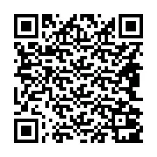 Kode QR untuk nomor Telepon +14842001122