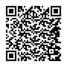 QR-code voor telefoonnummer +14842001166