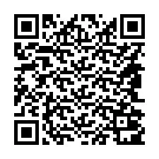 QR kód a telefonszámhoz +14842001168