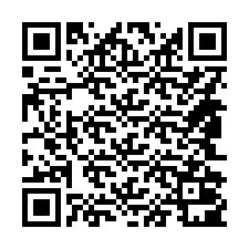 QR-koodi puhelinnumerolle +14842001169