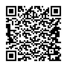 QR код за телефонен номер +14842001173