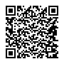 Codice QR per il numero di telefono +14842001177