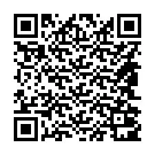 QR код за телефонен номер +14842001179