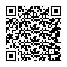 Codice QR per il numero di telefono +14842001190