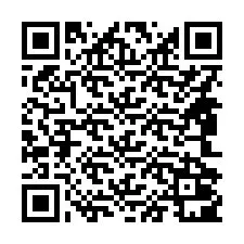 Codice QR per il numero di telefono +14842001202