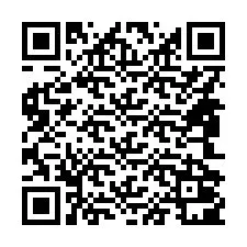 QR код за телефонен номер +14842001203