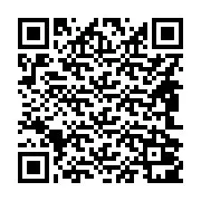 Código QR para número de telefone +14842001212