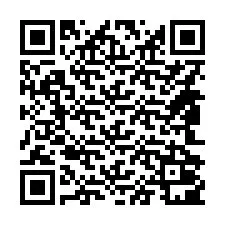 Kod QR dla numeru telefonu +14842001219