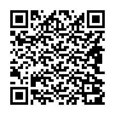 Codice QR per il numero di telefono +14842001222