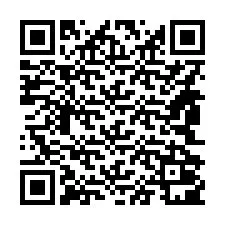 QR-kood telefoninumbri jaoks +14842001235