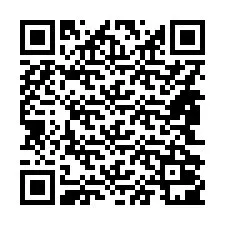 QR-code voor telefoonnummer +14842001267