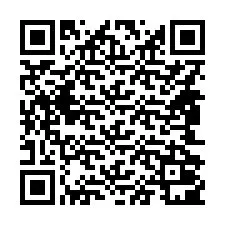 Código QR para número de telefone +14842001286