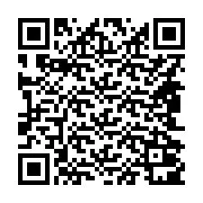 QR Code สำหรับหมายเลขโทรศัพท์ +14842001296