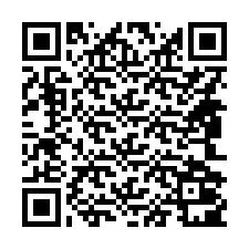 Código QR para número de teléfono +14842001306