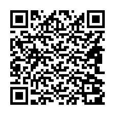 QR код за телефонен номер +14842001313