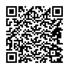 QR Code pour le numéro de téléphone +14842001317