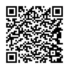 Código QR para número de telefone +14842001320