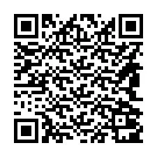 QR-kood telefoninumbri jaoks +14842001321