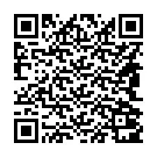 QR-kood telefoninumbri jaoks +14842001324