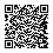 QR Code สำหรับหมายเลขโทรศัพท์ +14842001326