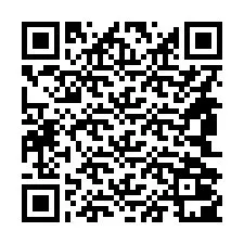 QR-code voor telefoonnummer +14842001330