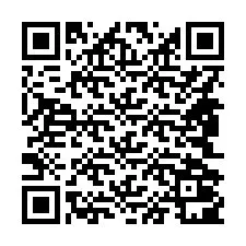 QR-koodi puhelinnumerolle +14842001336