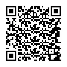 Kode QR untuk nomor Telepon +14842182141
