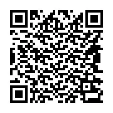 Código QR para número de teléfono +14842233064