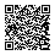 Código QR para número de teléfono +14842233322