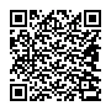 Kode QR untuk nomor Telepon +14842233333