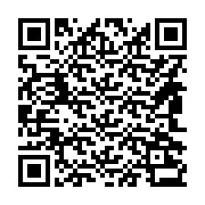 QR-Code für Telefonnummer +14842233341