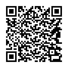 QR Code pour le numéro de téléphone +14842233421