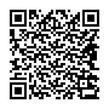 QR код за телефонен номер +14842233826