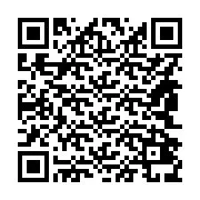 QR-код для номера телефона +14842439235