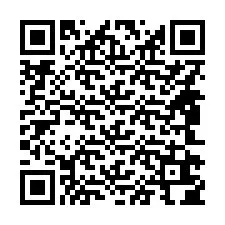 Código QR para número de telefone +14842604012