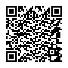 QR-Code für Telefonnummer +14842882041