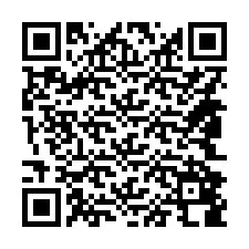 QR-code voor telefoonnummer +14842888629