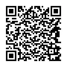 Código QR para número de telefone +14842901020