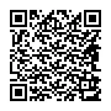 QR Code สำหรับหมายเลขโทรศัพท์ +14842913016