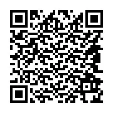 Código QR para número de teléfono +14842924768