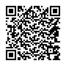 QR Code for Phone number +14843504419