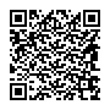 QR Code สำหรับหมายเลขโทรศัพท์ +14843678250