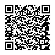 QR код за телефонен номер +14844102120