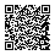 Kode QR untuk nomor Telepon +14844201711