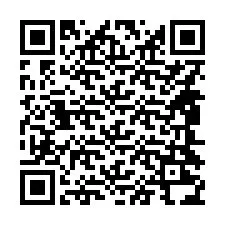 QR-Code für Telefonnummer +14844234252