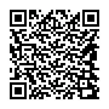 QR-koodi puhelinnumerolle +14844292031