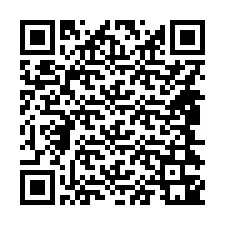 Codice QR per il numero di telefono +14844341066