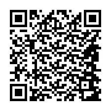 QR kód a telefonszámhoz +14844683377