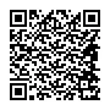 QR код за телефонен номер +14844771793